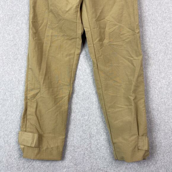 Hidden NY Mens S Beige Nylon Tech Cargo Pant Adjustable Ankle - Picture 3 of 10